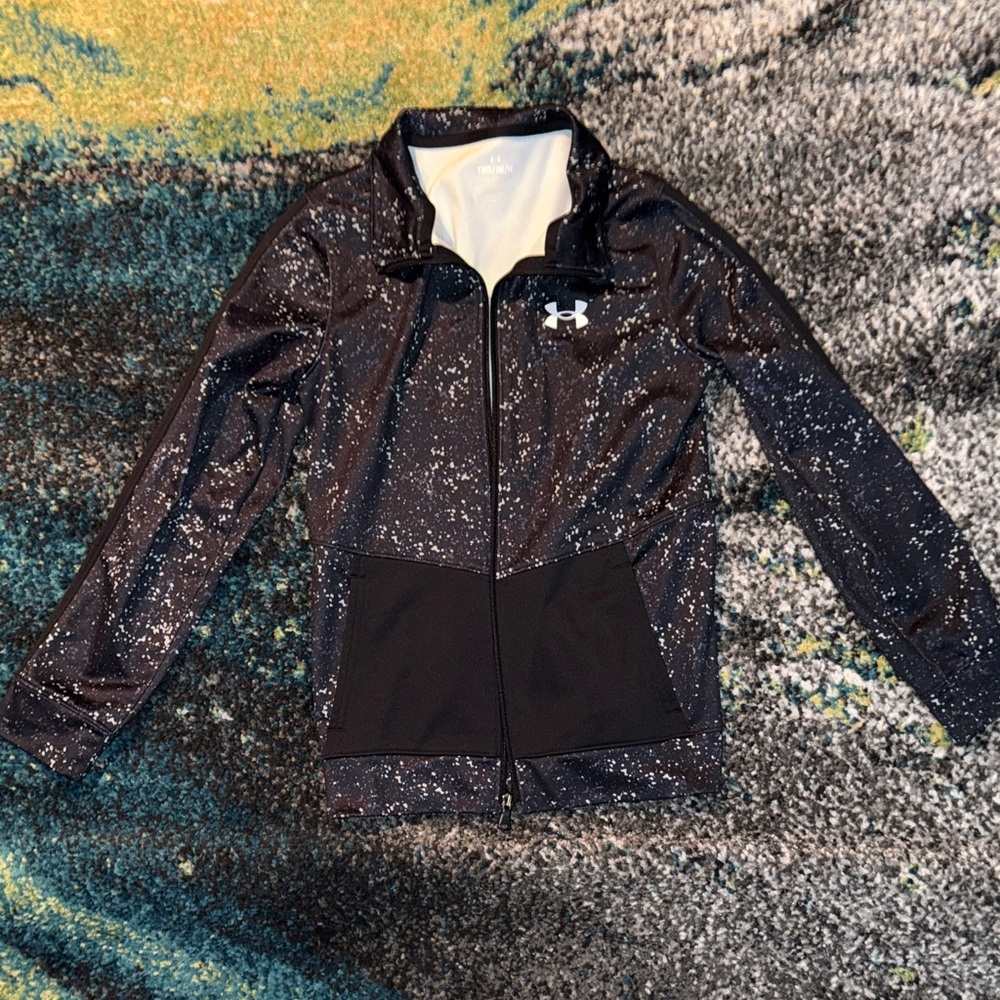 Under Armour Navy and White Speckled Jacket
